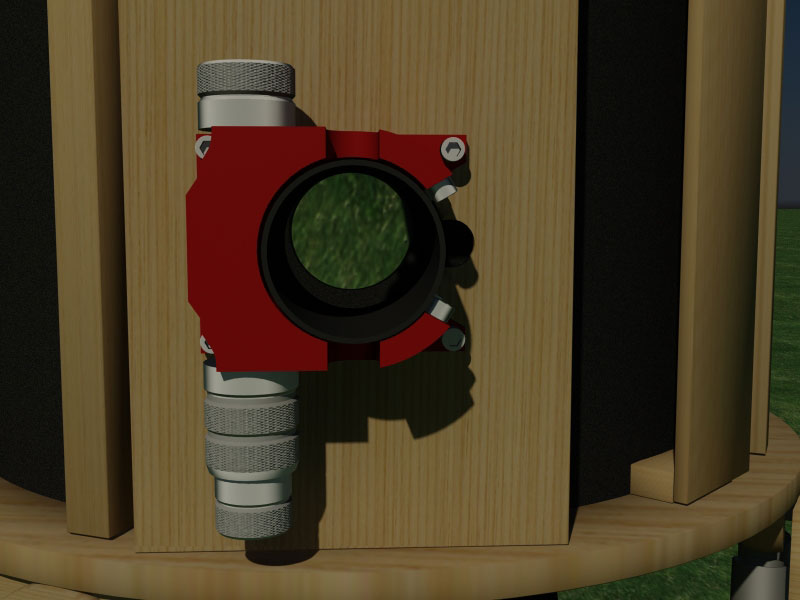 2008 version Moonlite Feather Touch focuser &amp; secondary mirror
