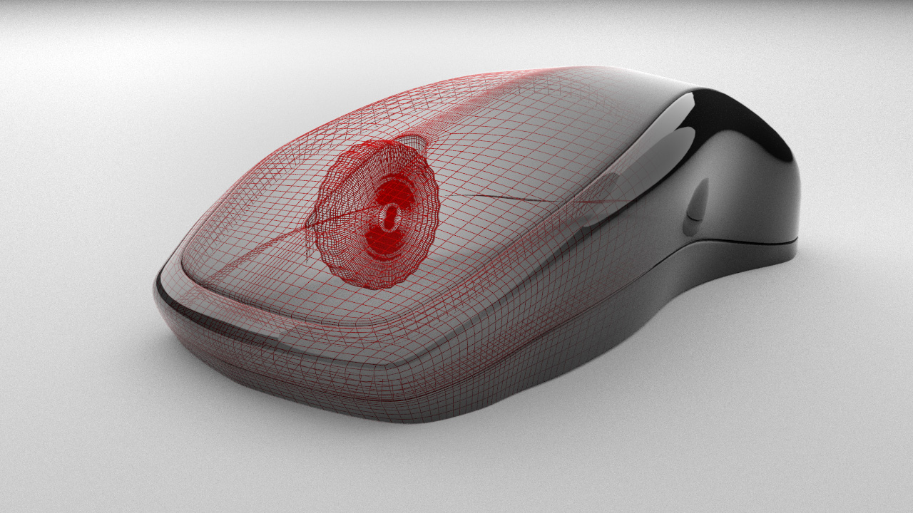 Mouse Wireframe Image