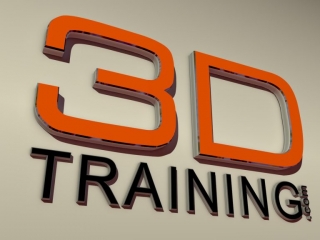 3D Training Institute&#039;s 3D Logo