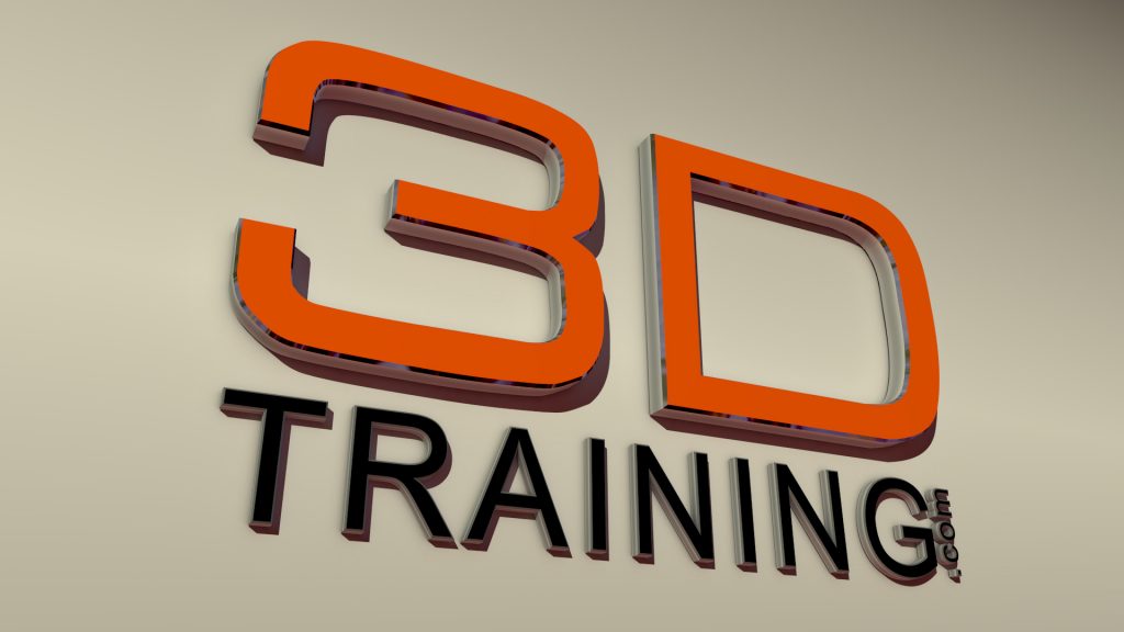 3D Training Institute&#039;s 3D Logo