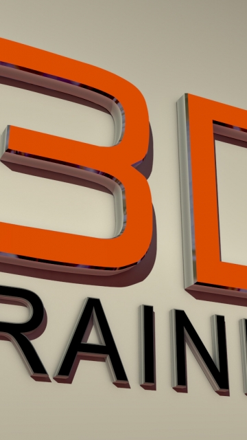 3D logo model