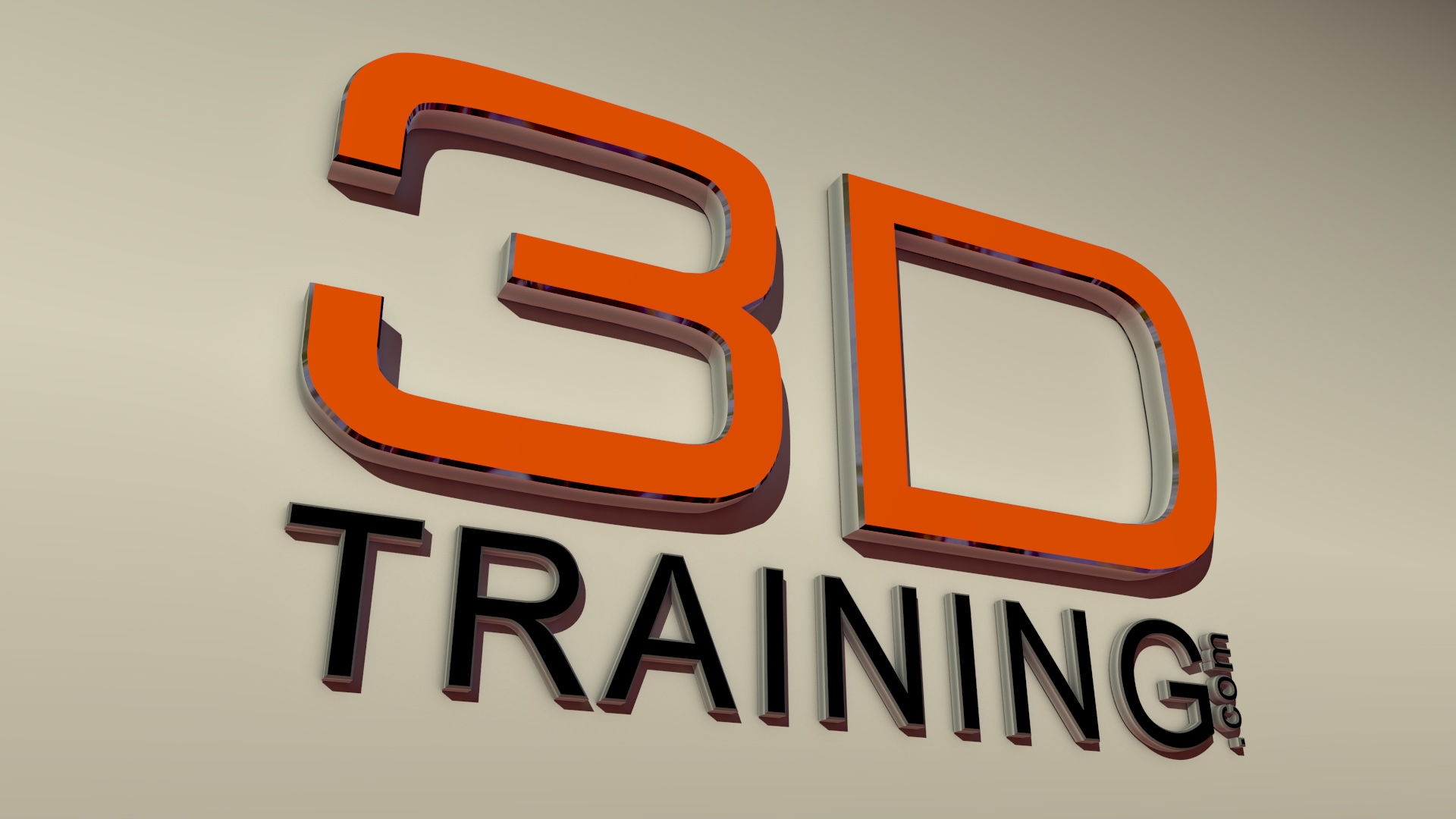 3D logo model