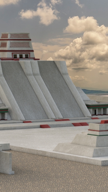 2017 render of Temple Mayor Close Up