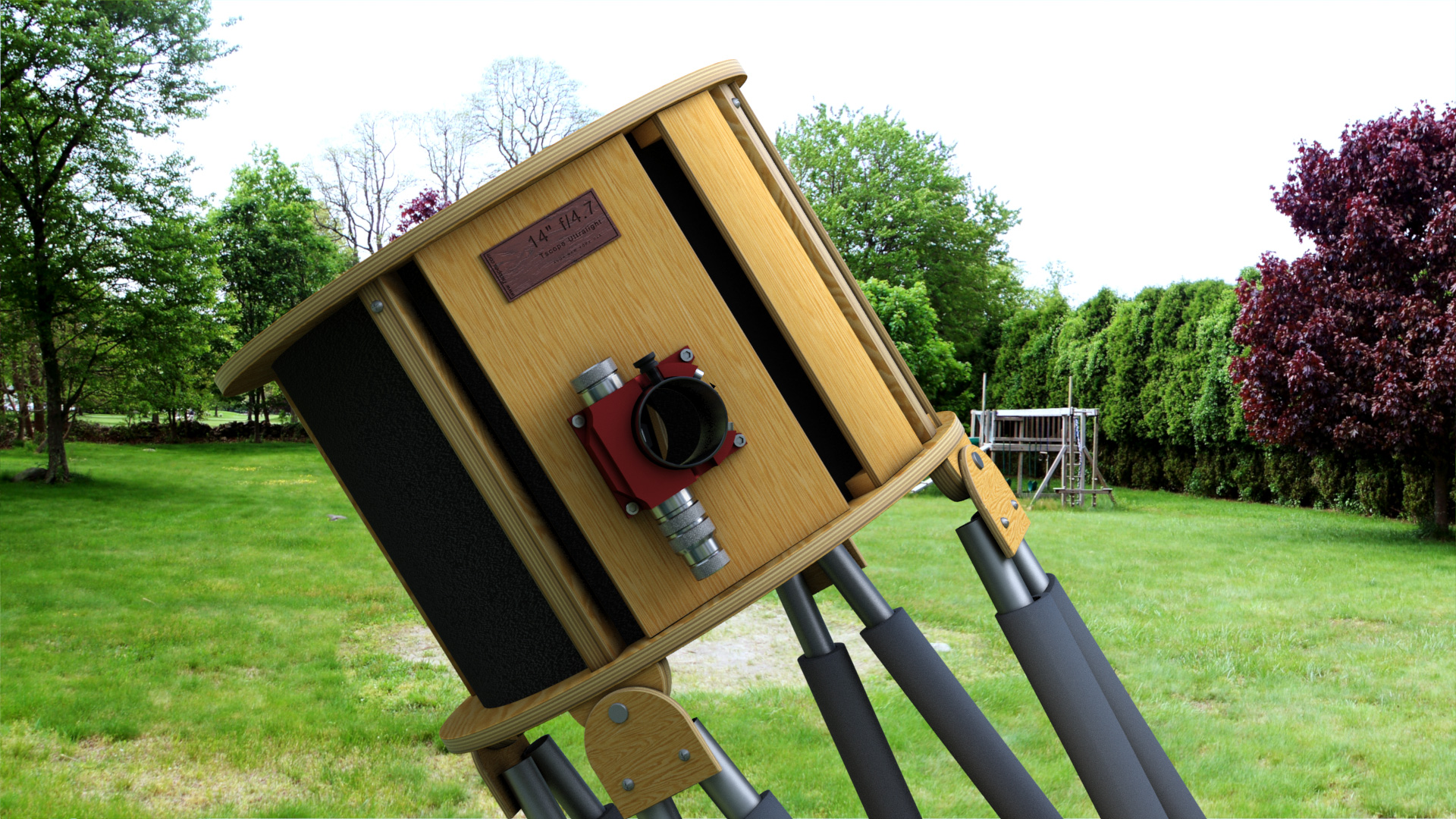 Upper Cage &amp; Moonlite Feather Touch Focuser