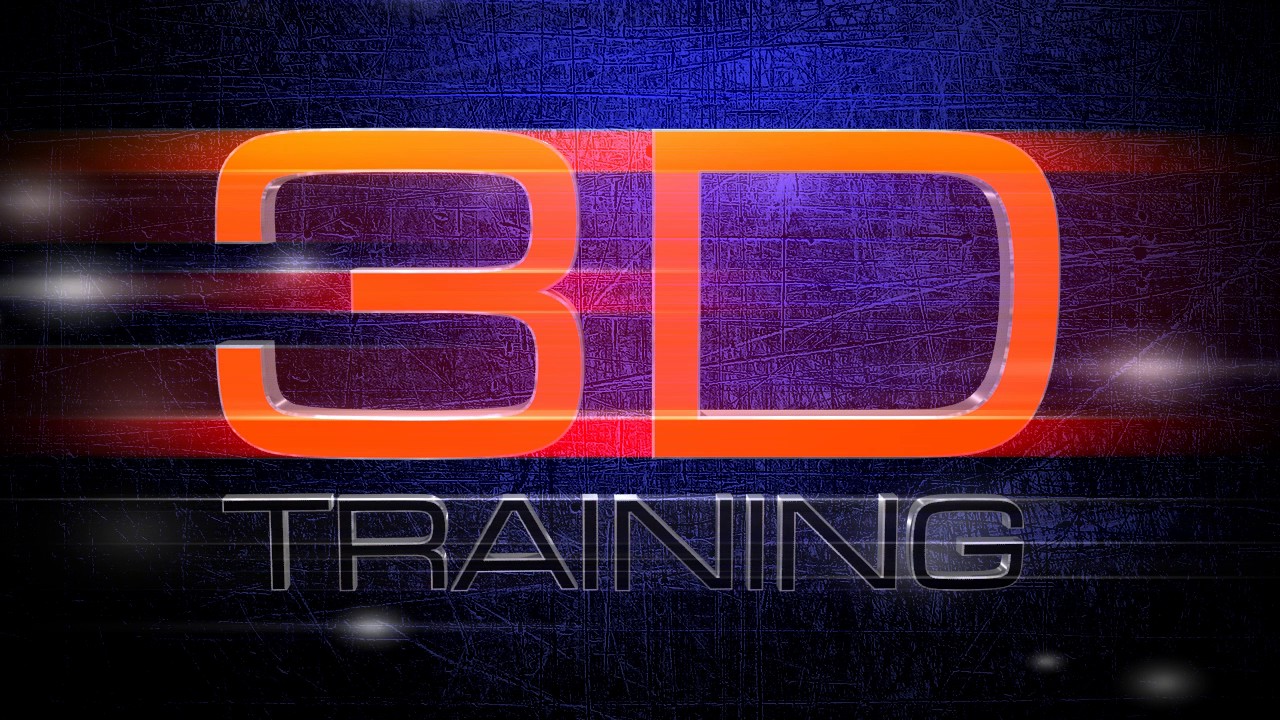 3D Traing Animated Logo video clip